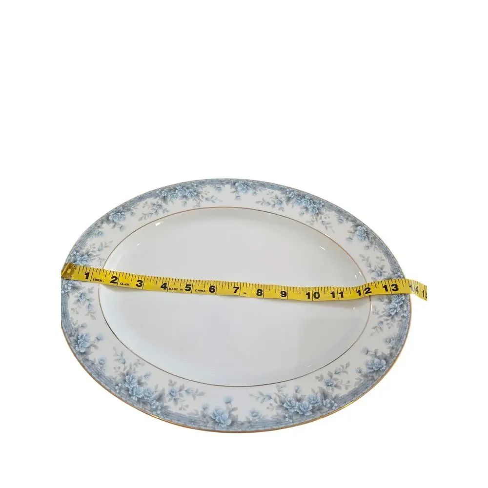 Noritake Contemporary AVALON PATTERN Oval Serving Platter